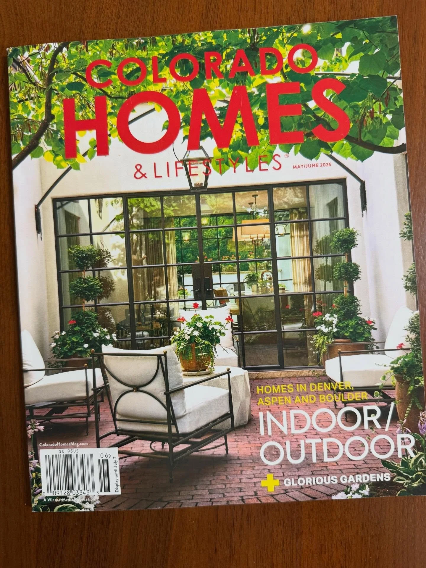 Check out the Lake House in the current issue of @coloradohomesmag Great work by @sobohomes @vonmod @evokelifeoutside @danecroninphoto and @natalie_warady