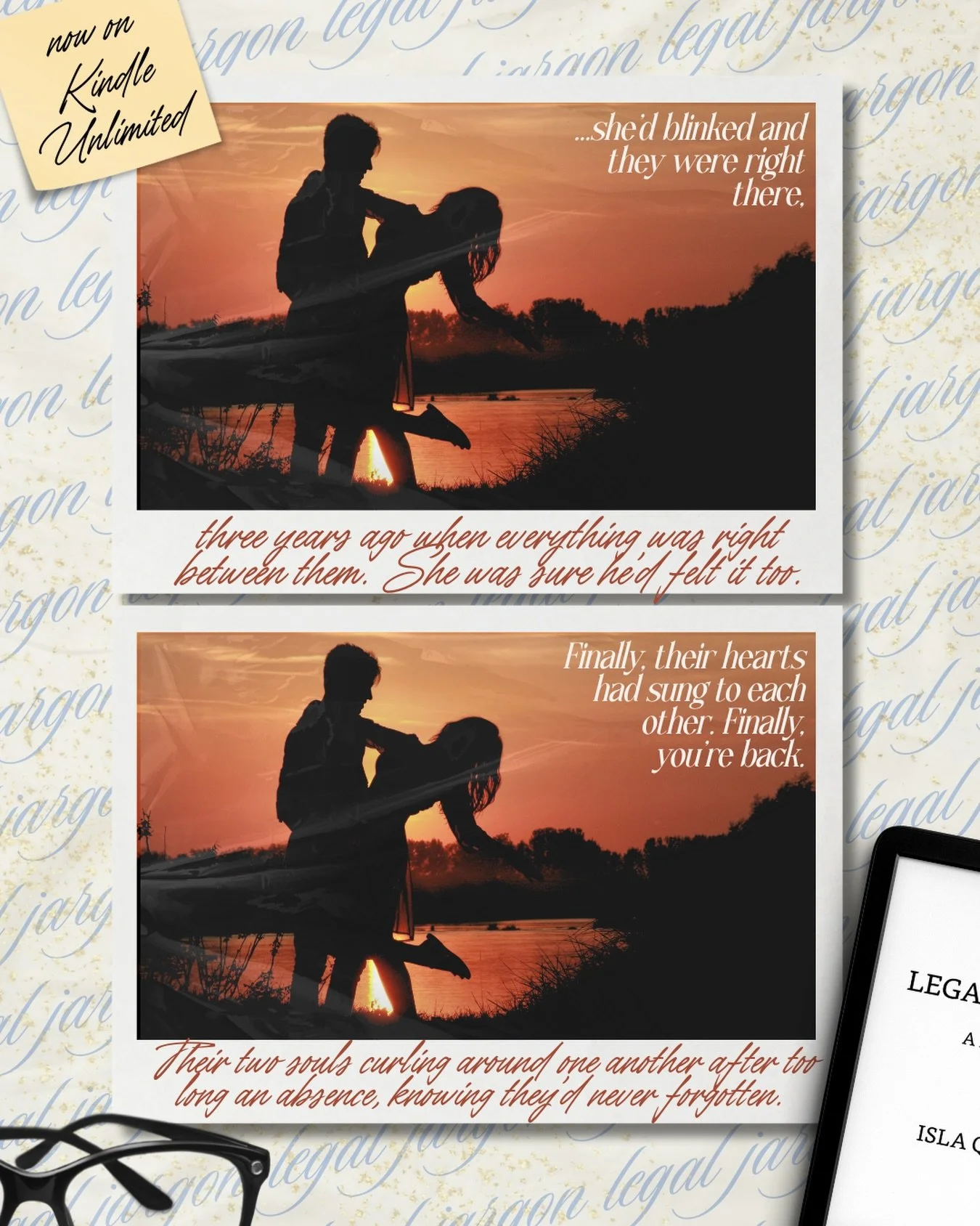 Have you read Liam and Clara&rsquo;s story yet? 💚💚💚

📖: Legal Jargon by Isla Quinn is out now in paperback, ebook and KU 💘

#childhoodfriendstolovers #forcedproximity #kindleunlimitedbooks #bookstagram #romancereaders