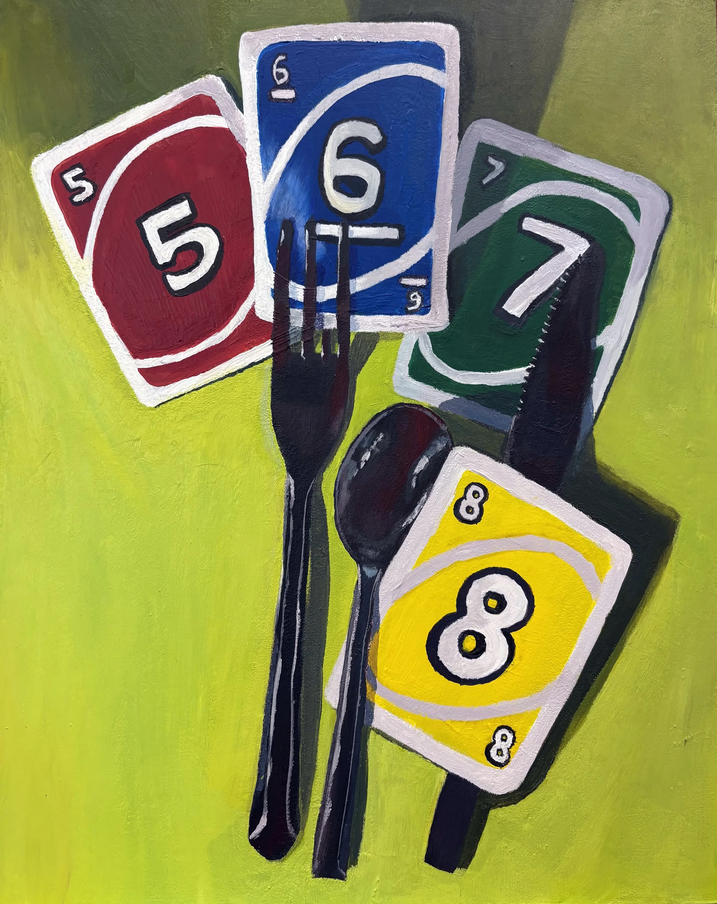 Painting by Mariona Claver Aguilera for Tilton School Arts