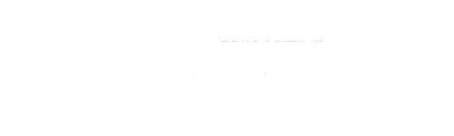 Kroger logo in black and white
