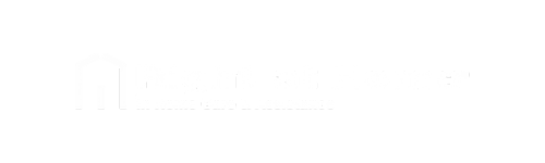 Night & Home Realty logo featuring a house icon and text in black and white.
