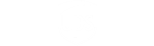 UPS logo on a black background.