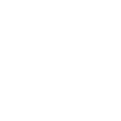 Icons of a smartphone with a megaphone and a web page or application window