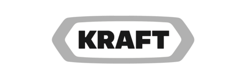 Kraft logo on a dark background.