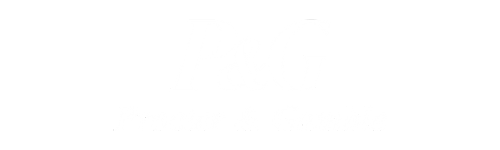 P&G Procter & Gamble logo on a black background