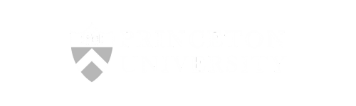 Princeton University logo with a shield and the text 'Princeton University'.