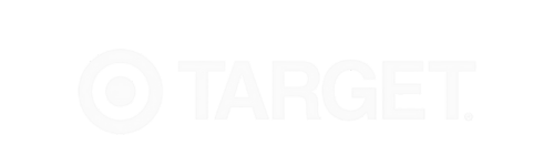 Target logo with the word 'TARGET' and a red bullseye symbol on a white background.