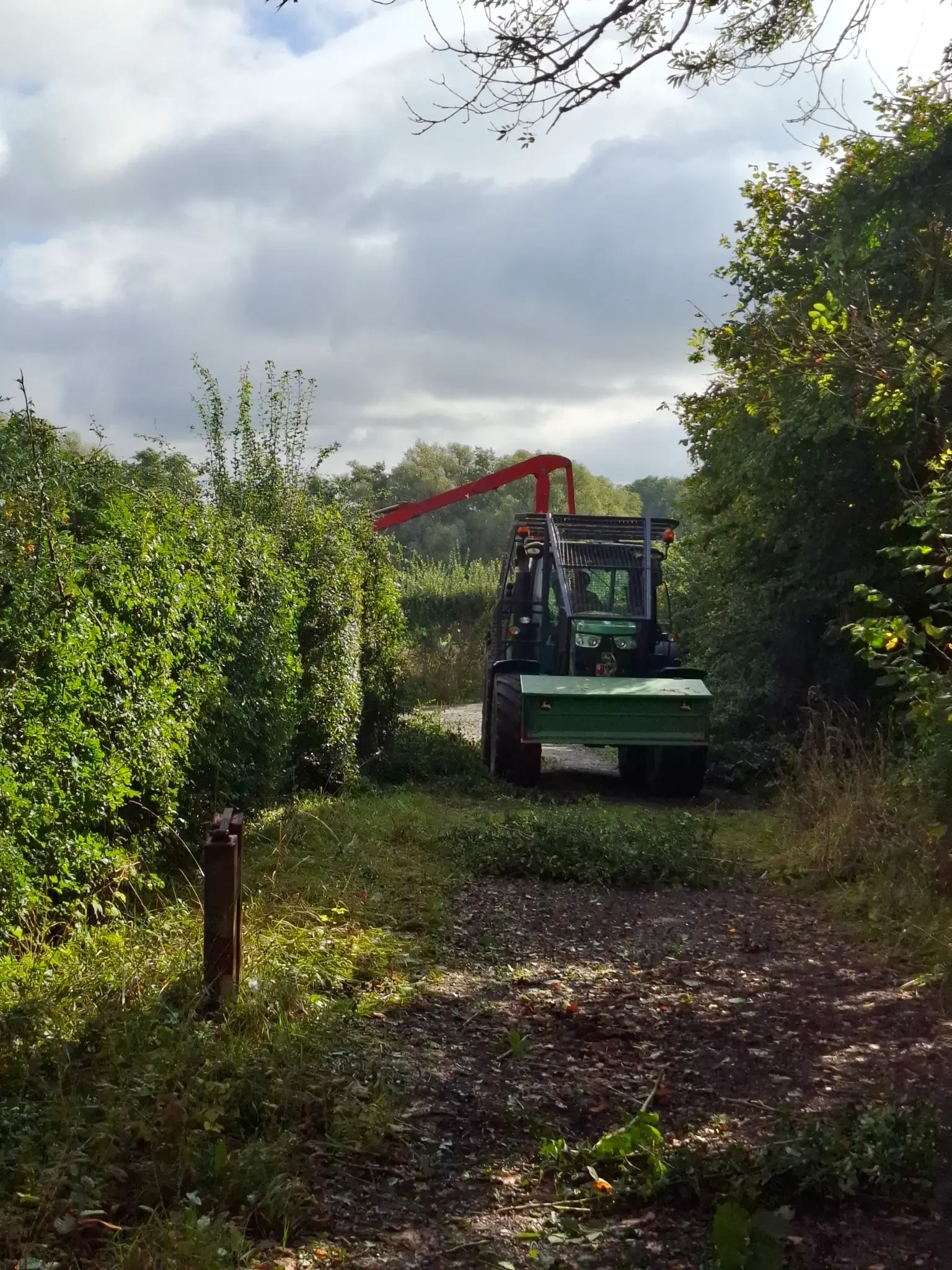 Entretien Taille de  haie, entretien de jardin, tracteur, Huy, Marchin, Condroz, Clair et Vert