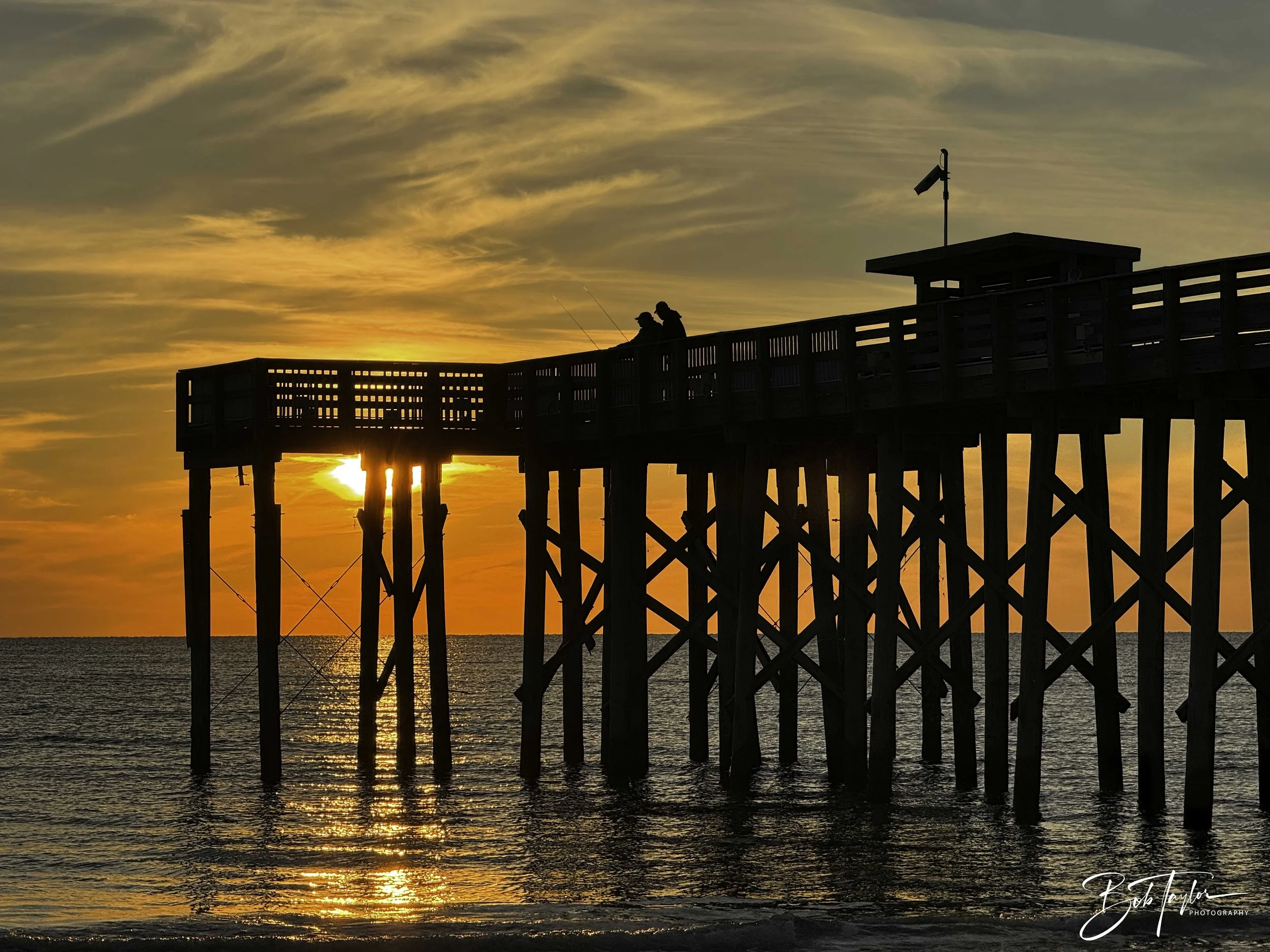Fishing Pier at Sunset at St Andrews State Park