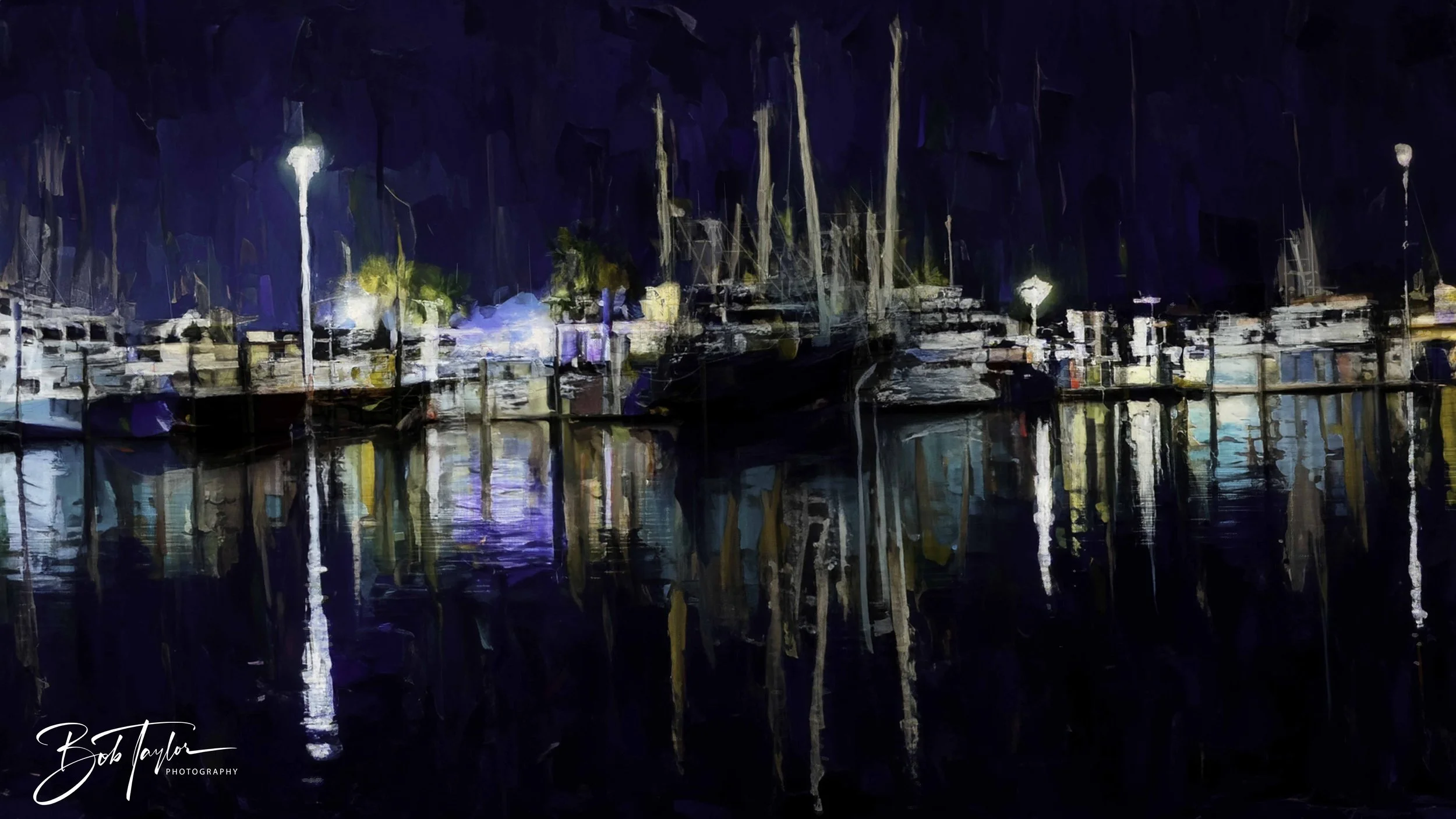 St Andrews Night Scene Oil 5 Web-.jpg