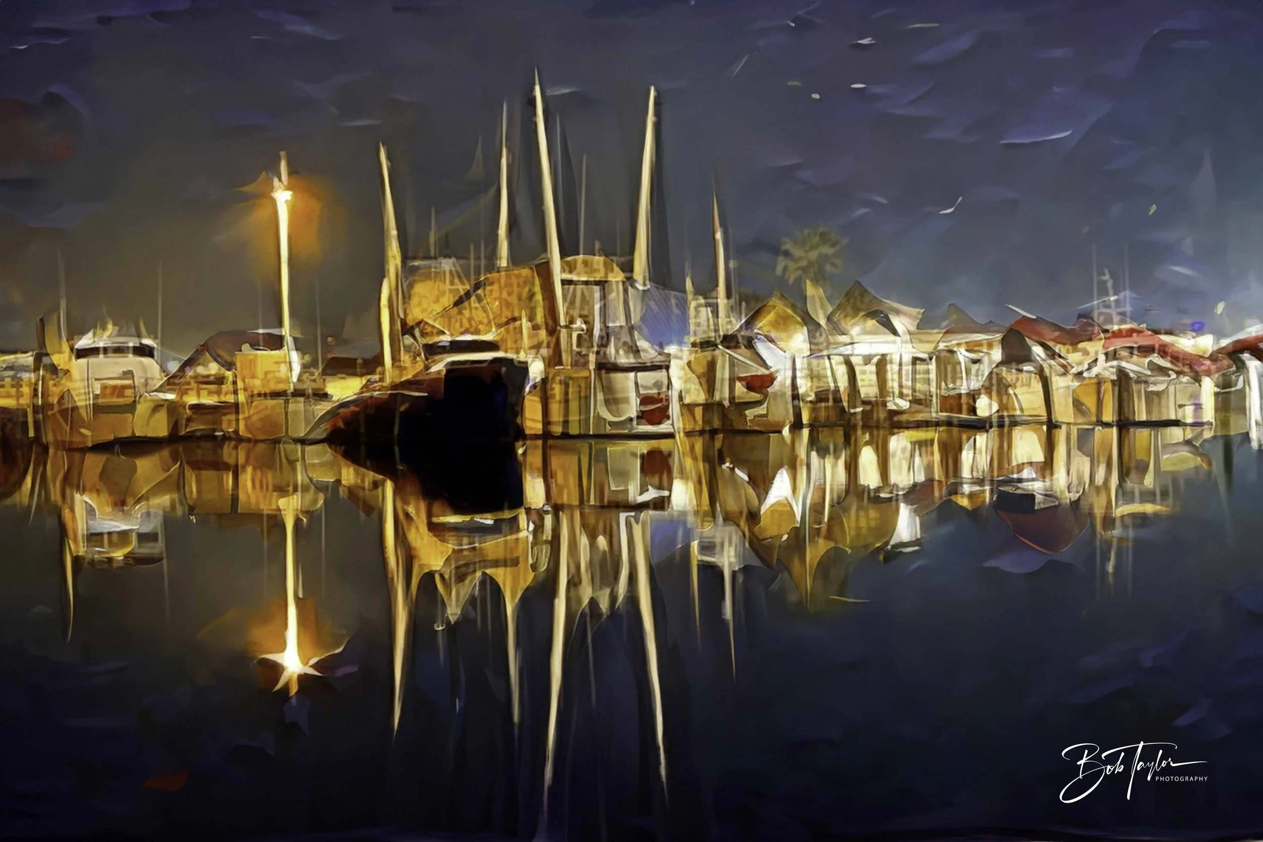 St Andrews Night Scene Oil 3 Web--3.jpg