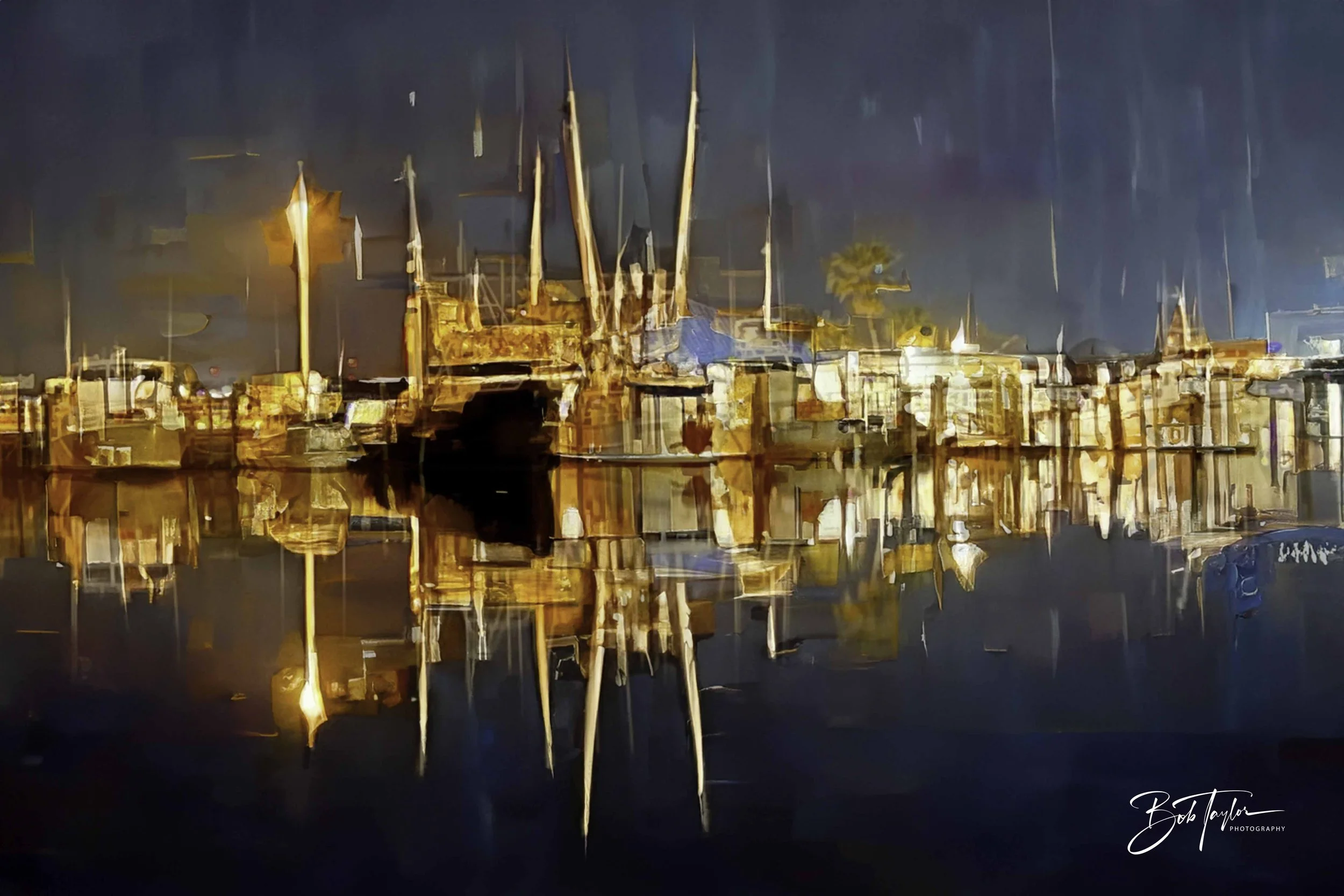 St Andrews Night Scene Oil 3 Web--2.jpg