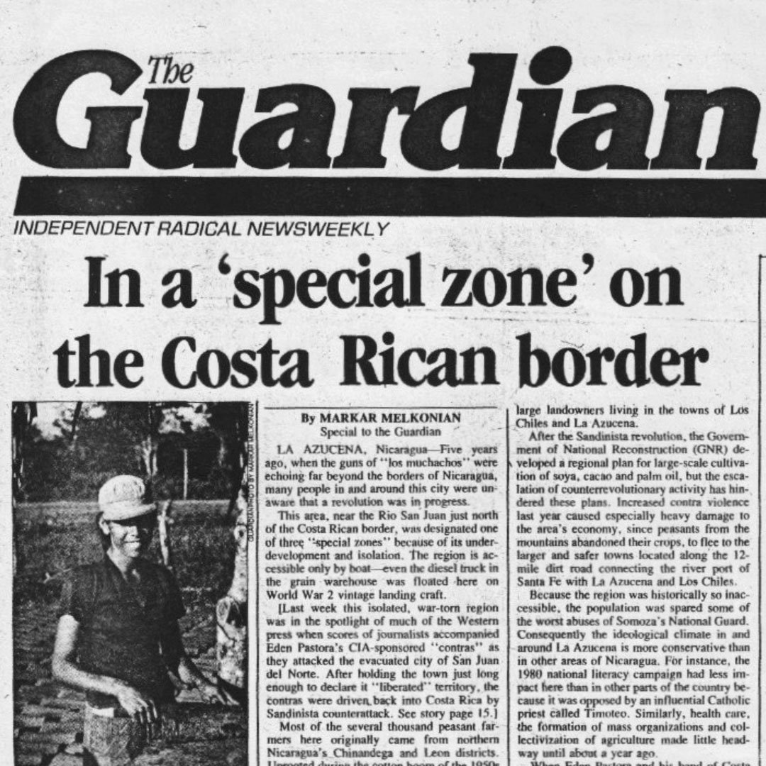 In a "Special Zone" on the Costa Rican Border