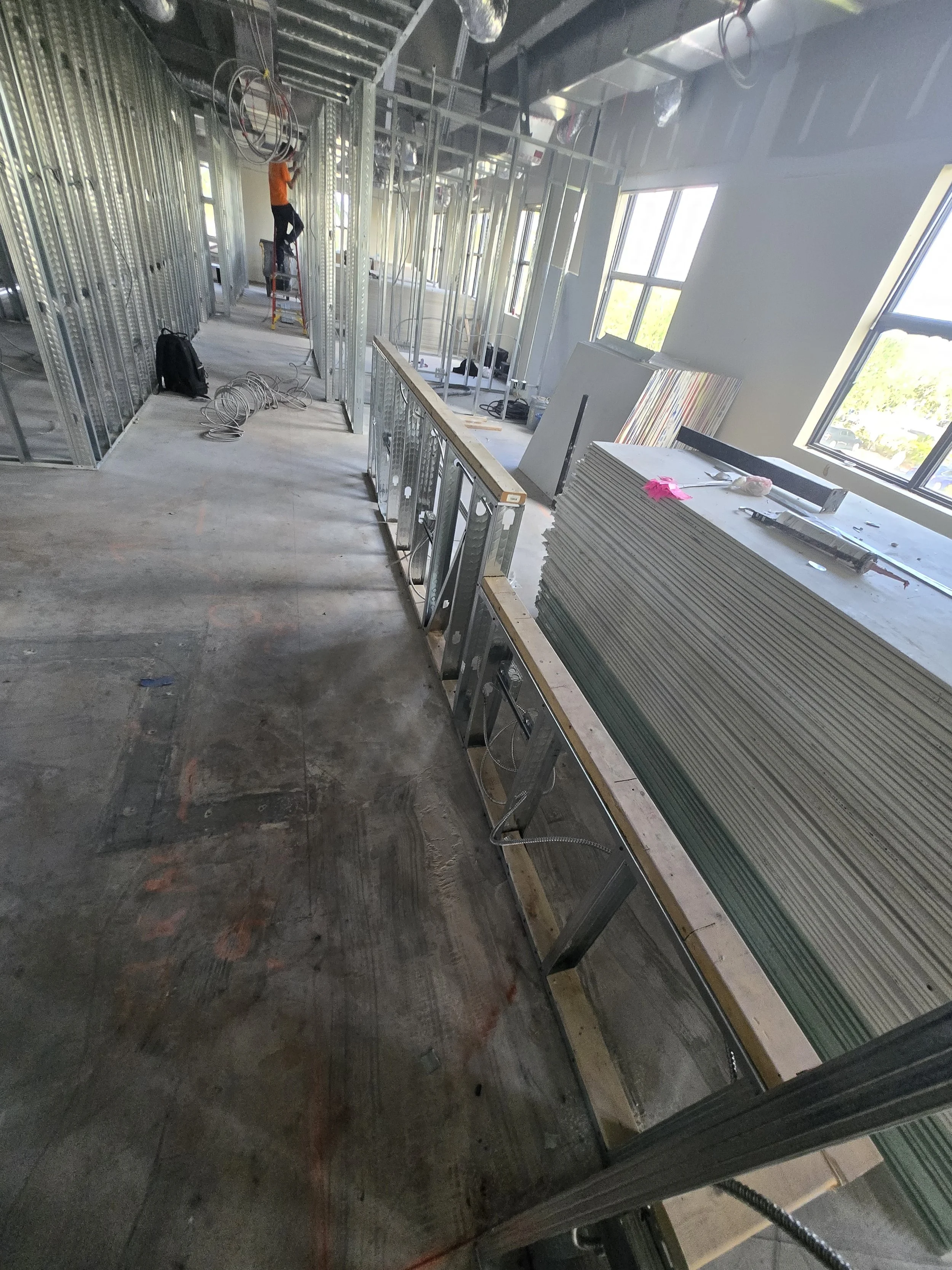 Adding new supports for built in desks