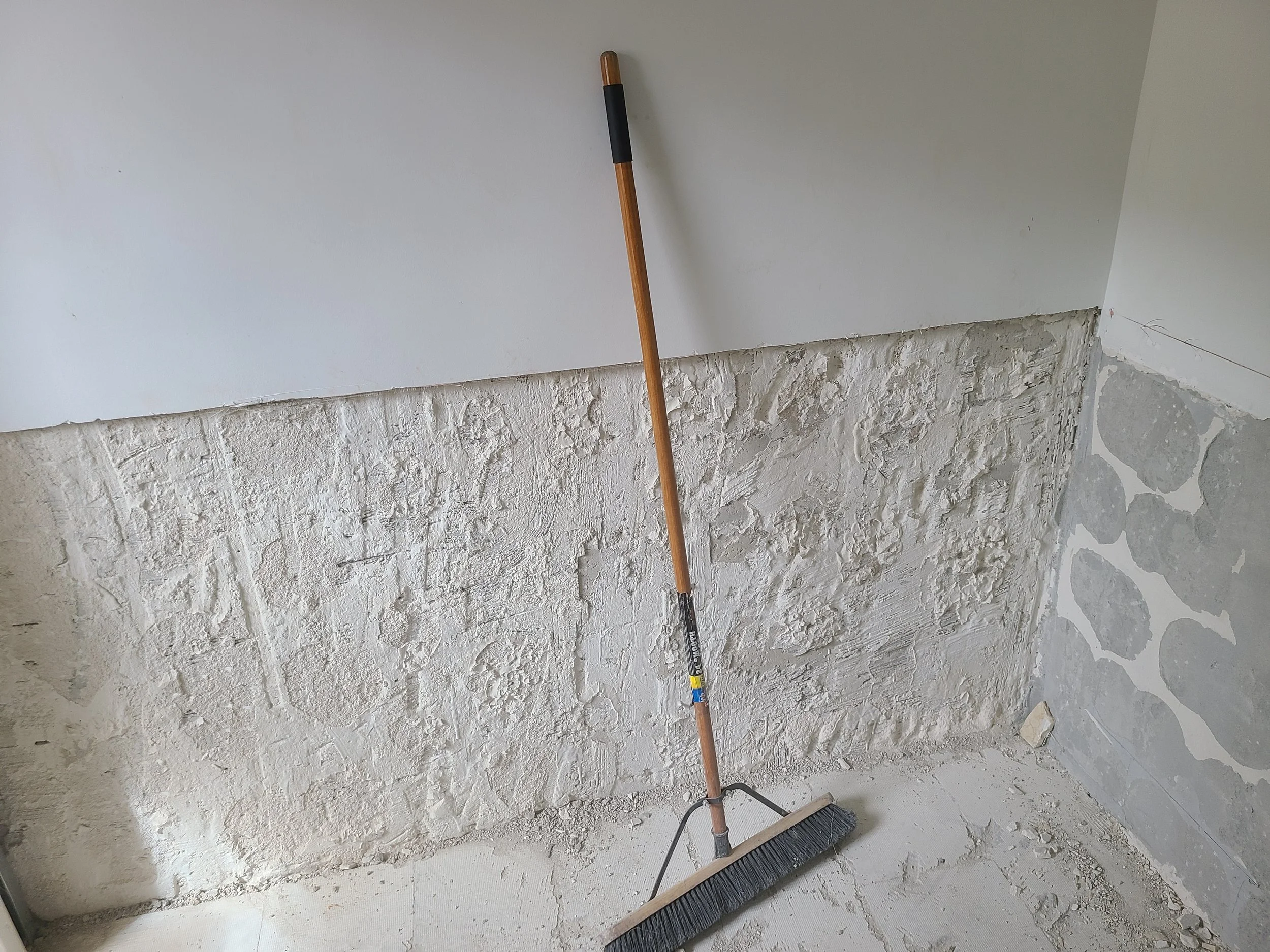 Demo existing restroom for new updated feel.