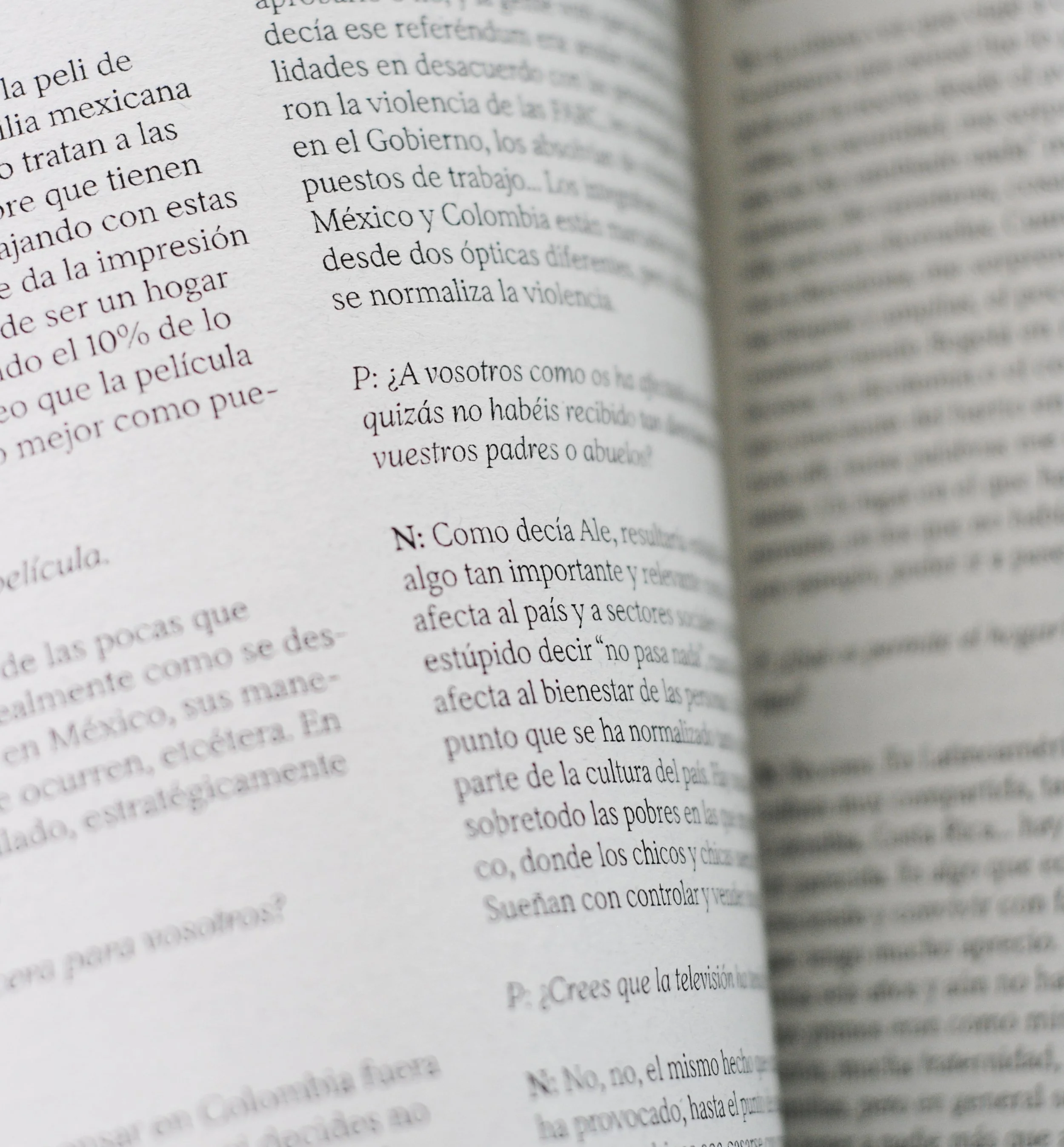 Artículos y entrevistas