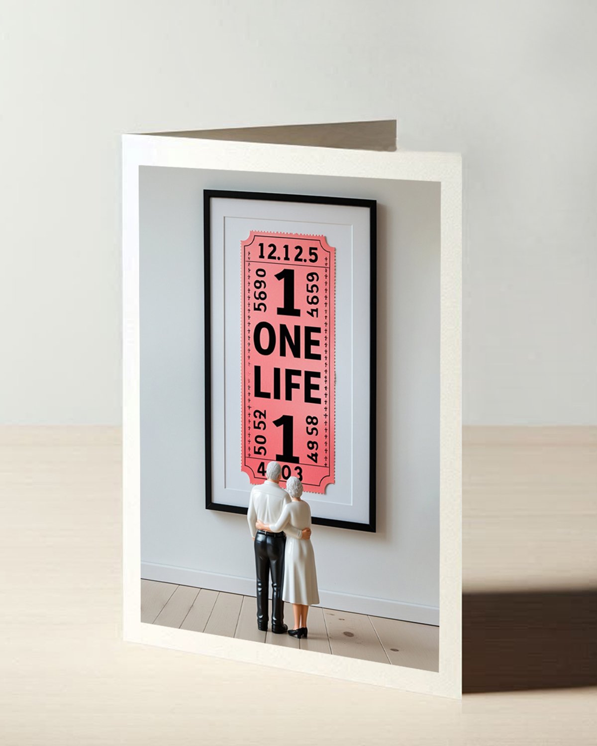 Pocket Gallery card: “One Life”