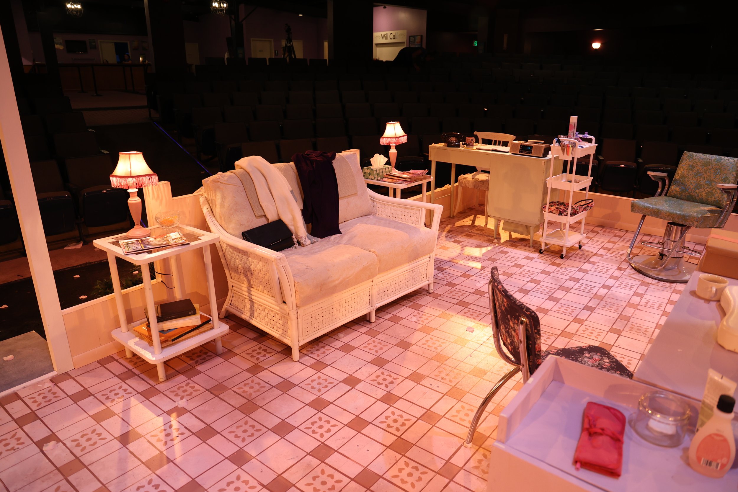 Steel Magnolias: Floor Treatment