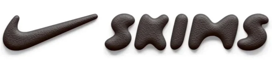 Nike logo followed by the word 'SIXTHS' written in textured black material.