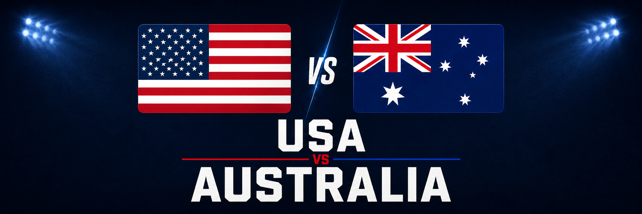 USA vs Australia (WC Group Match 2)