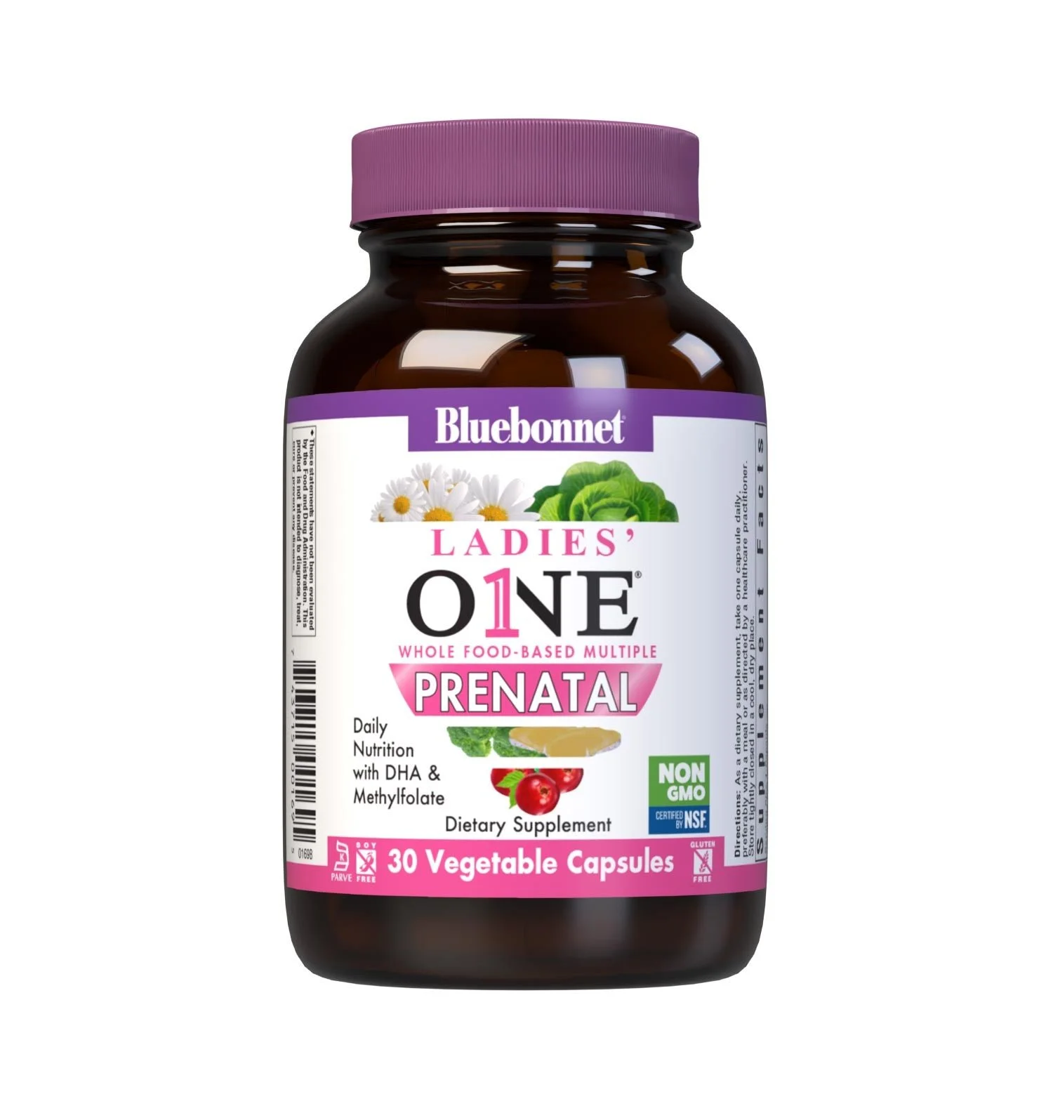 LADIES' ONE PRENATAL WHOLE FOOD-BASED MULTIPLE