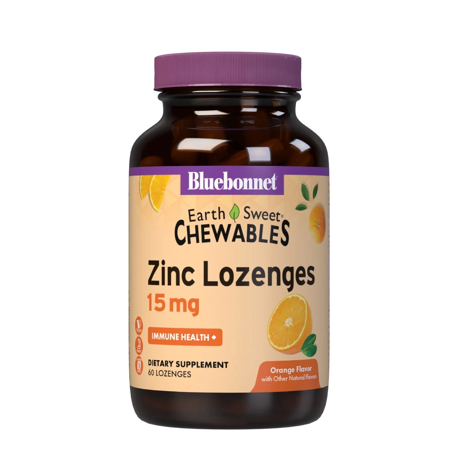 EARTHSWEET CHEWABLES ZINC LOZENGES