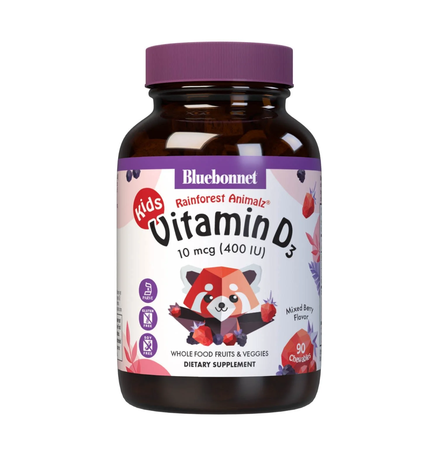 RAINFOREST ANIMALZ VITAMIN D3 400