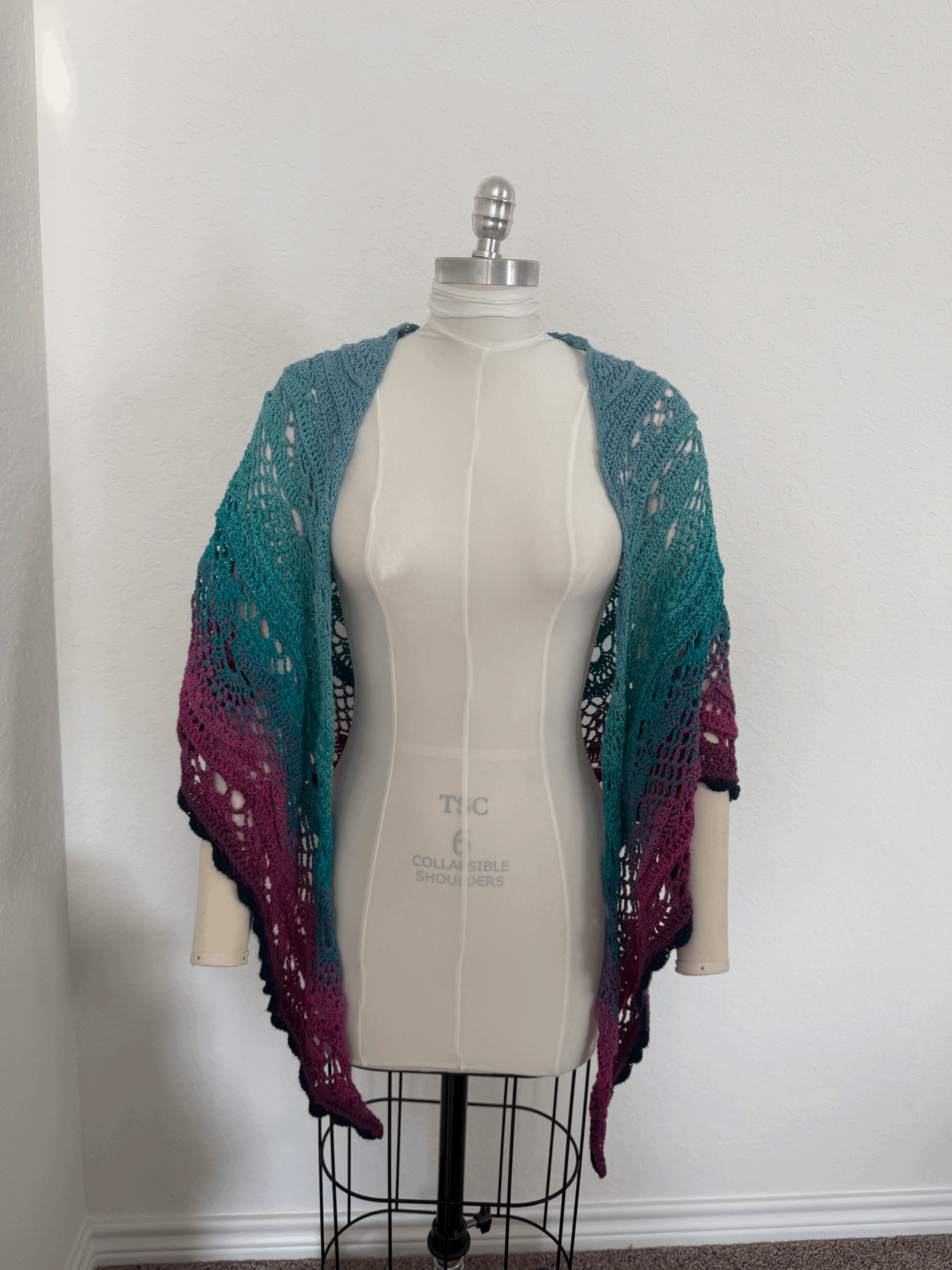 The Aurora Gradient Shawl (Limited Edition)