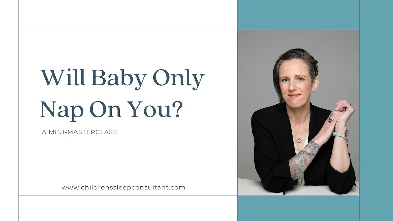 What to do When Baby Will Only Nap on You