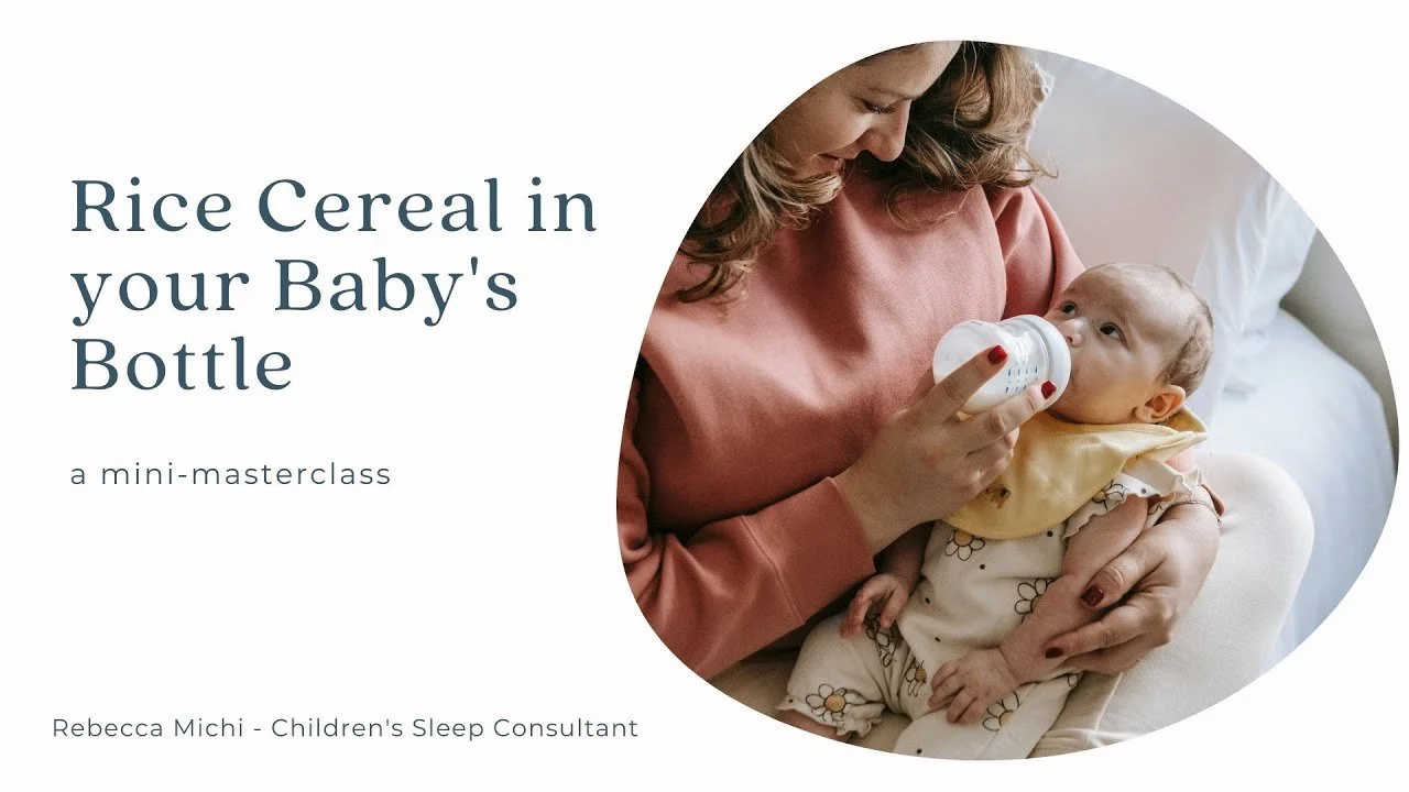 Rice cereal in your baby’s bottle