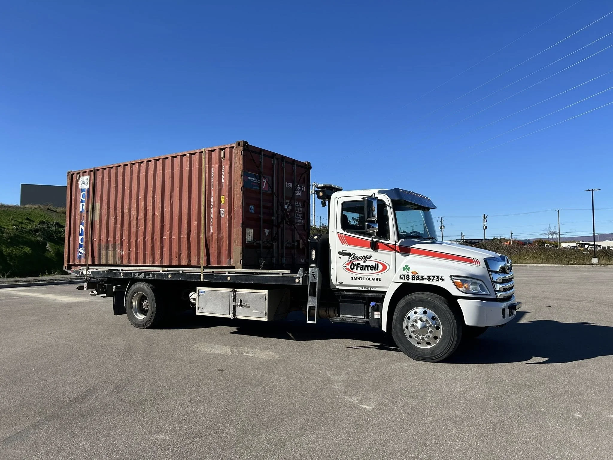 Remorquage O’Farrell bellechasse - service de remorquage - urgence 24/7 - assistance routière - transport de véhicules, de camions et de machineries - dépanneuse