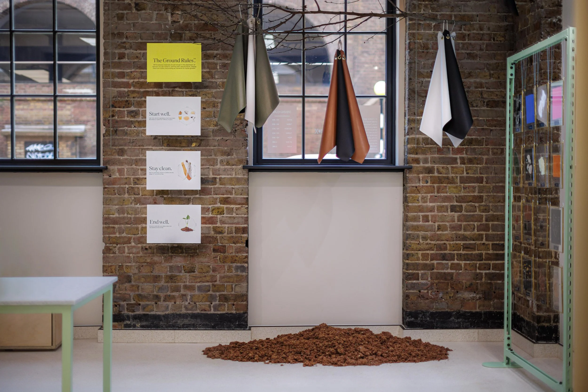 Image of FabricaX and NFW display