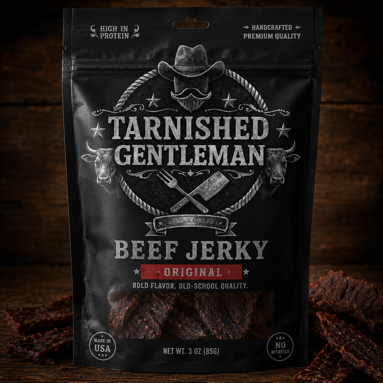 Tarnished Gentleman Beef Jerky