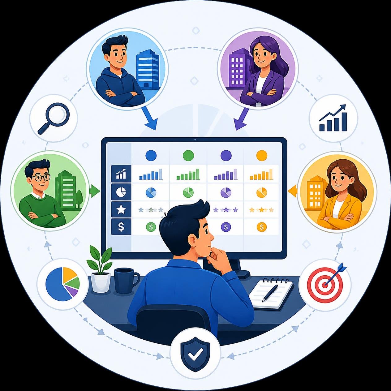 SaaS software competitor analysis