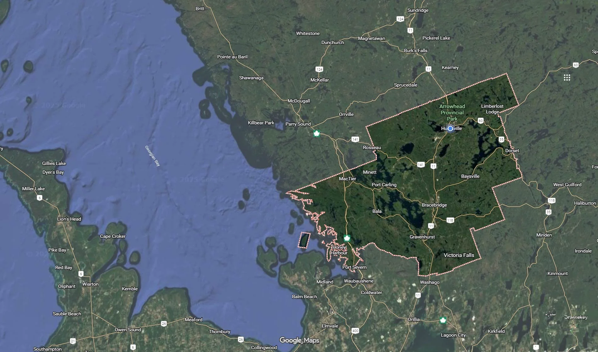 Vital Plumbing Service Area Map