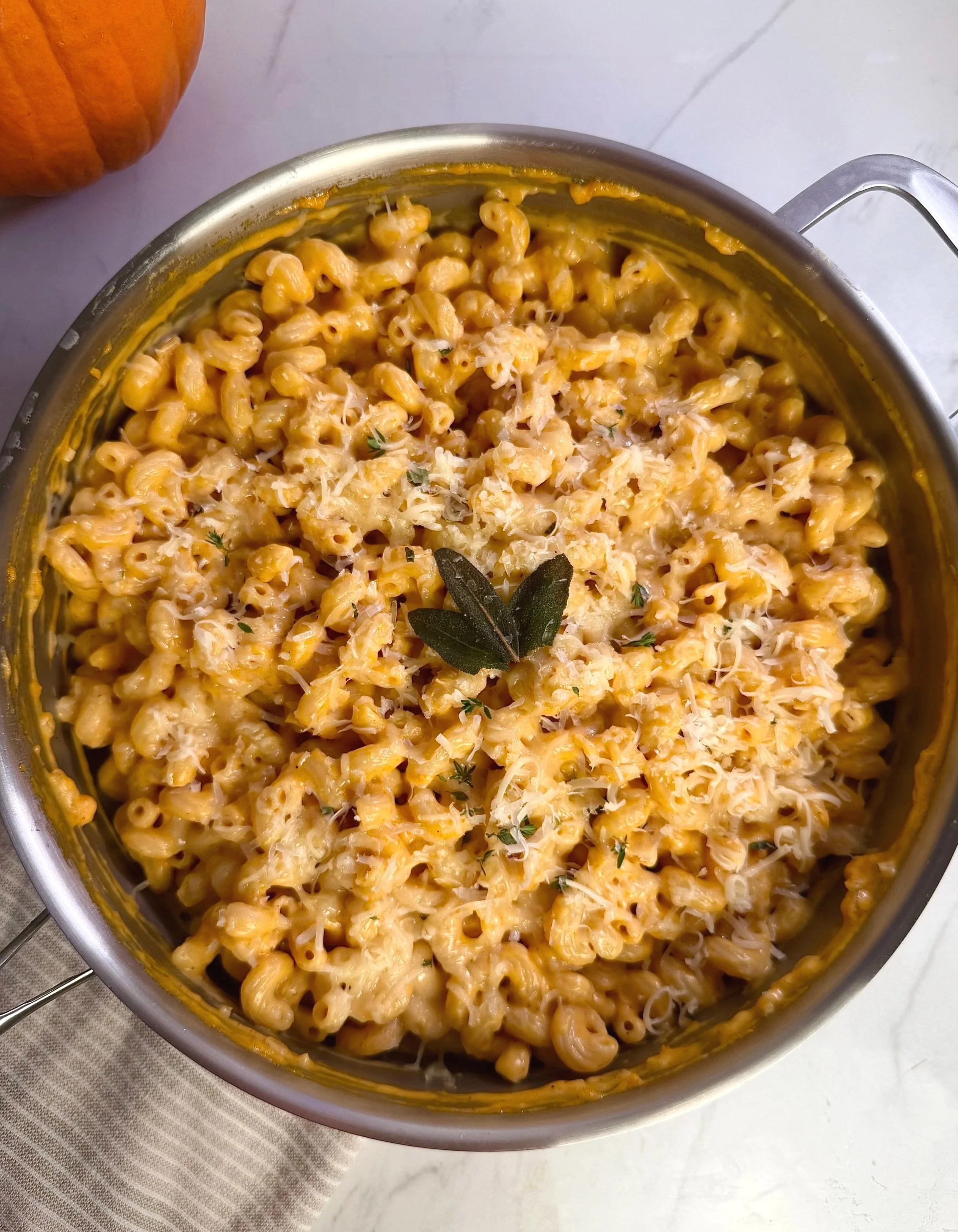 Pumpkin Gruyere Pasta