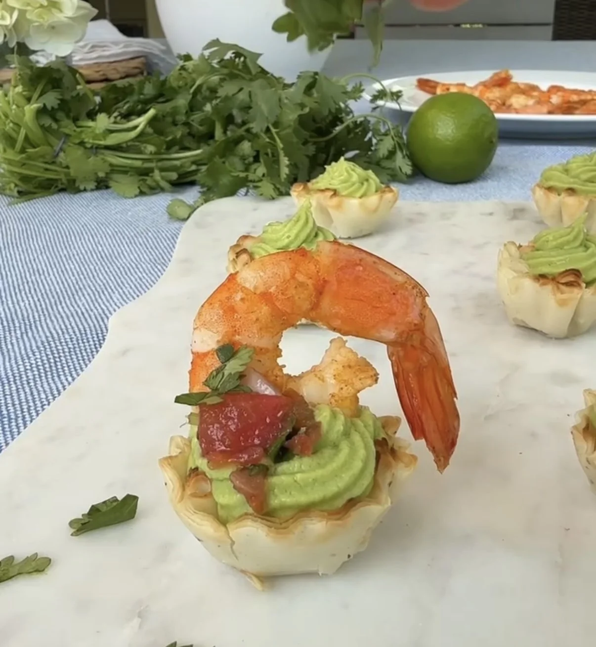 Cajun Shrimp Tartlets