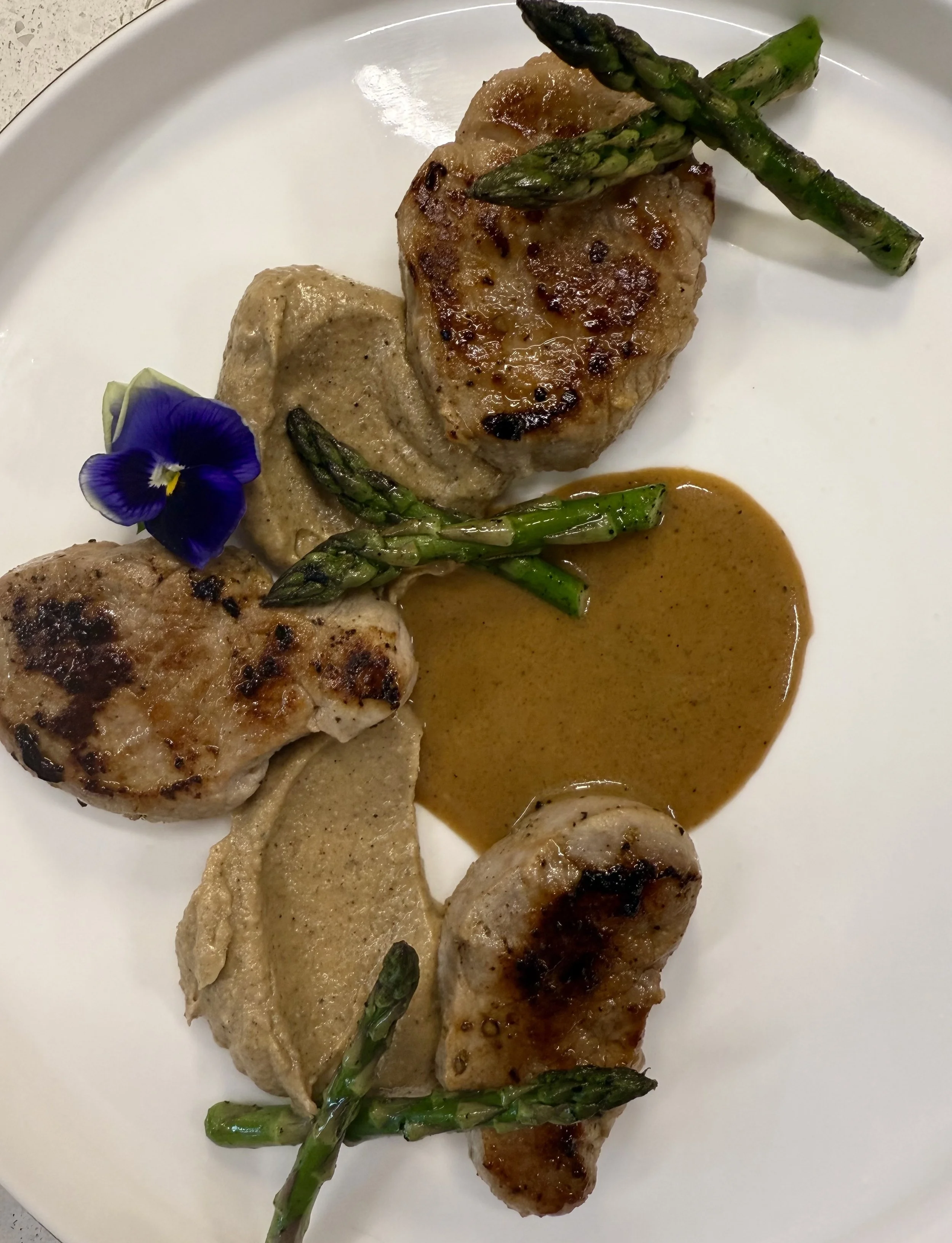 Juicy Pork Tenderloin + Pork Jus