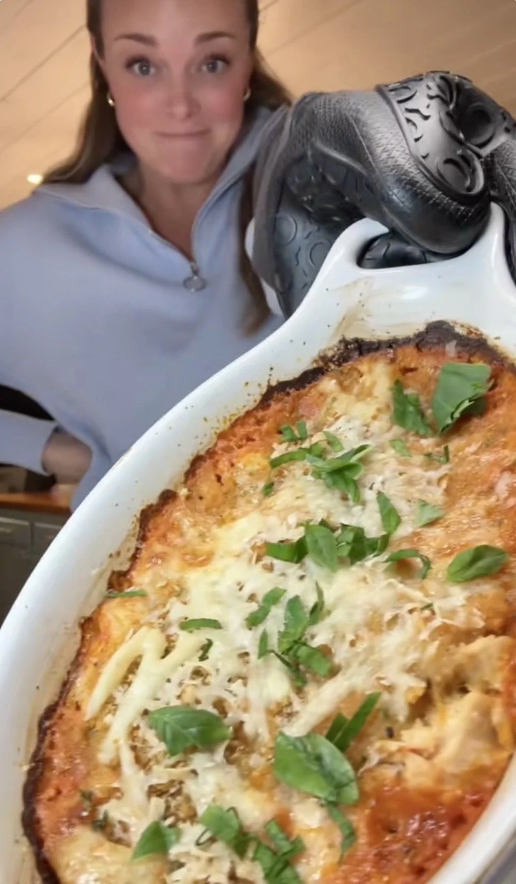 Low-Carb Parmesan Chicken Bowl