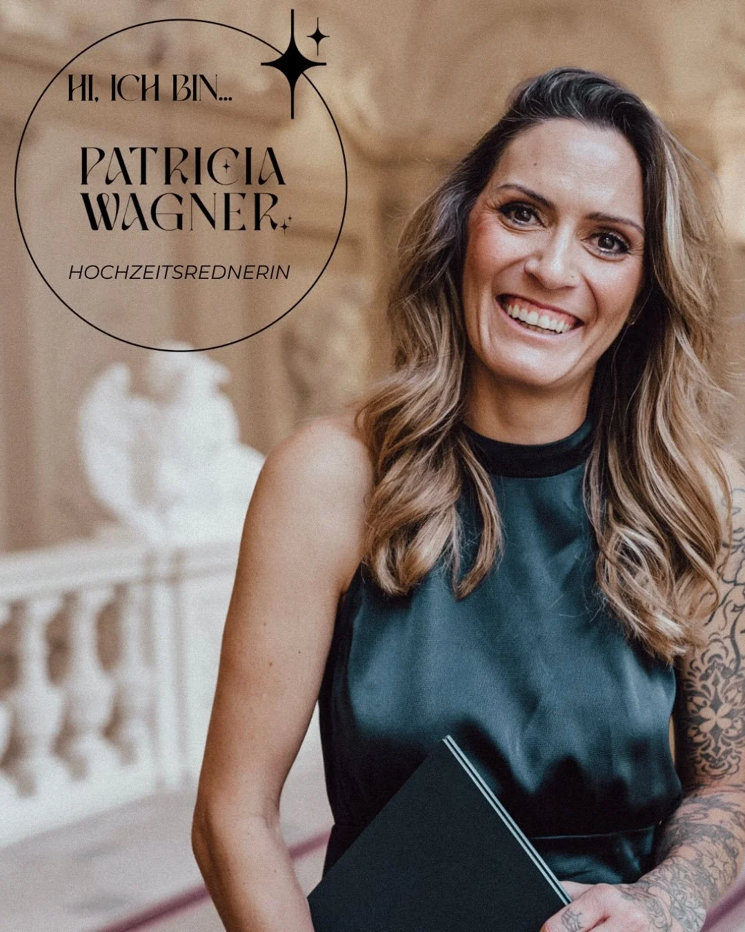 Hi, ich bin Patricia Wagner
Hochzeitsrednerin mit Gef&uuml;hlsfeuerwerk
  Ich glaube daran, dass jede Liebe einzigartig ist&hellip;
genauso wie eure Zeremonie es sein wird.
 Bei mir entstehen Trauungen mit Gef&uuml;hl, mit Humor
und mit echter Hingab