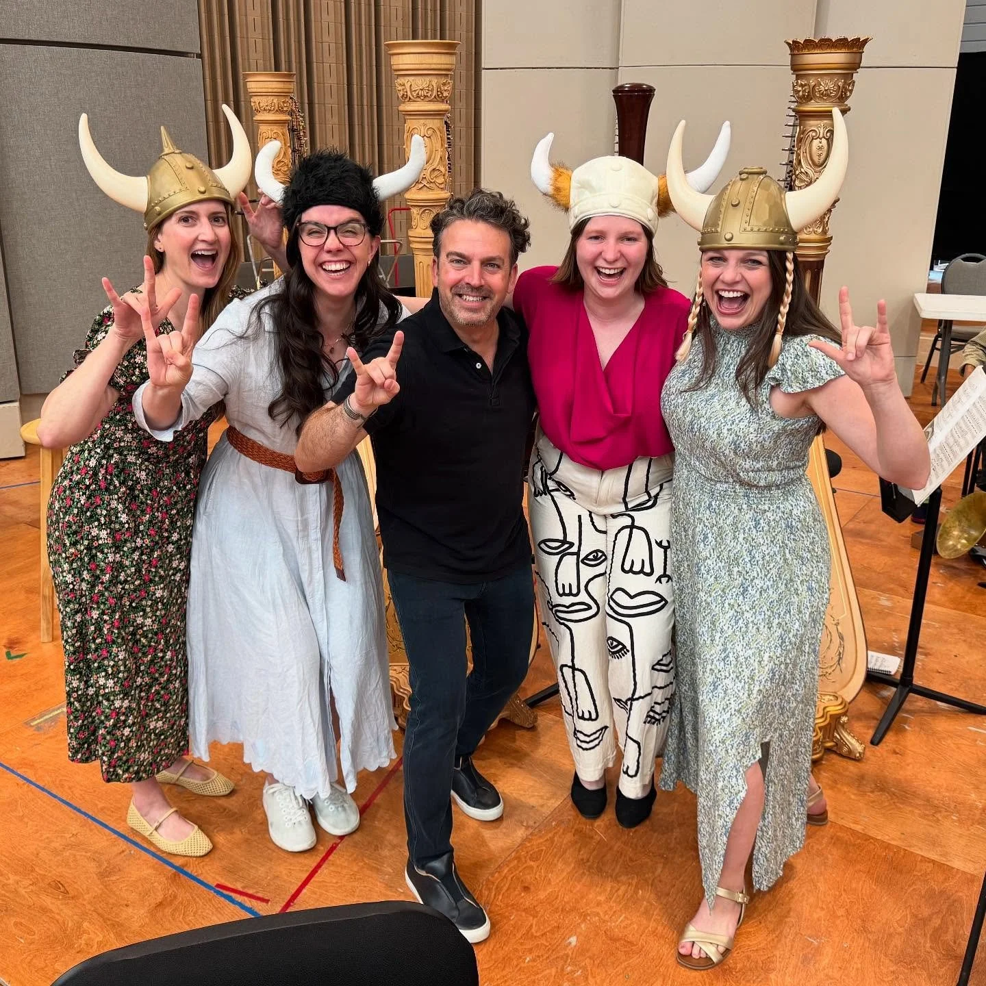 That feeling when you open the @thepasatiempo and see you and your harp fam front and center 😍😍👏👏🥹🥹

THANK YOU @santafenewmexican_ @james.gaffigan and @santafeopera for the opportunity to showcase the incredible artistry, power AND shenanigans 