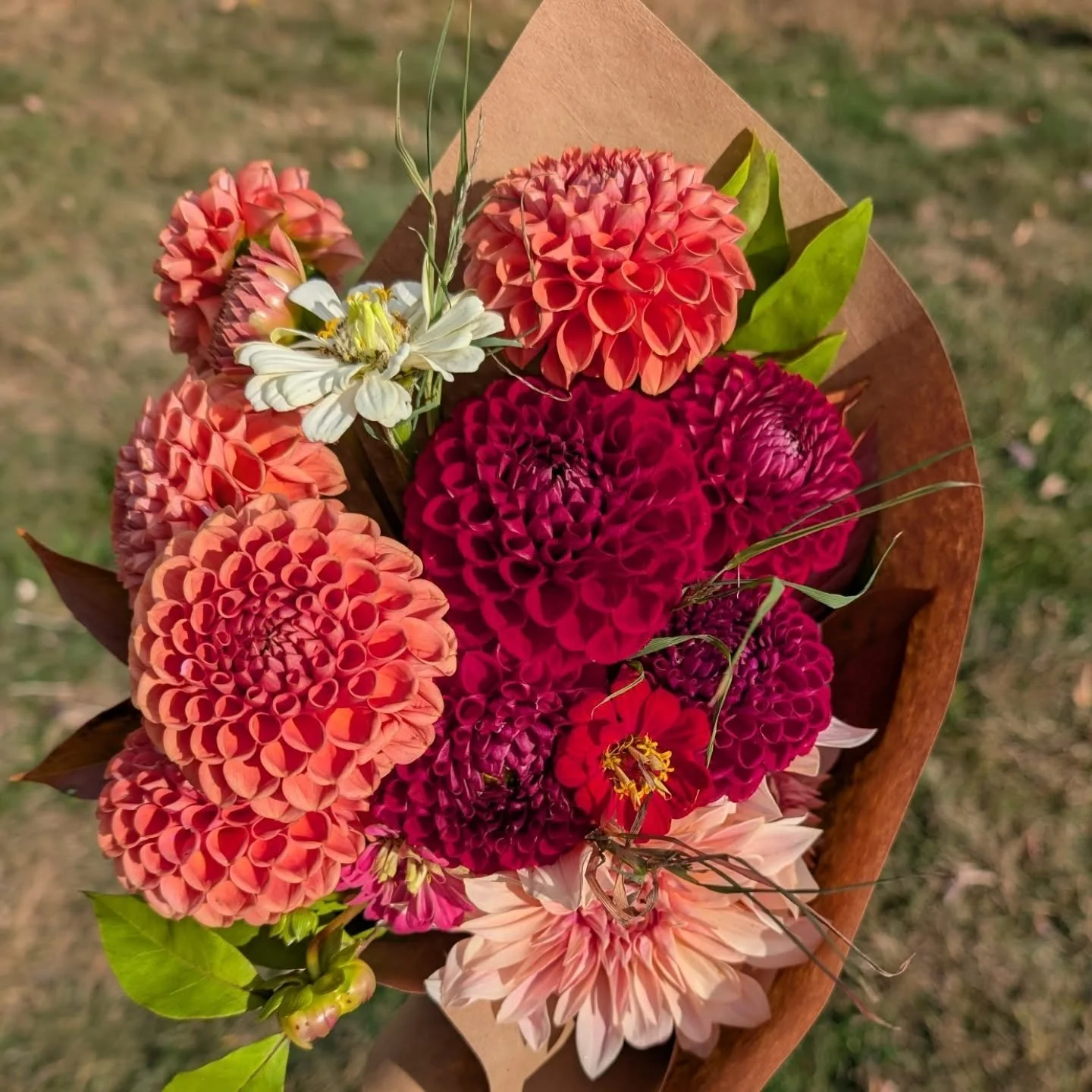 For a momma's "birth" day! Gorgeous fall colors in our cute farm paper. 💓