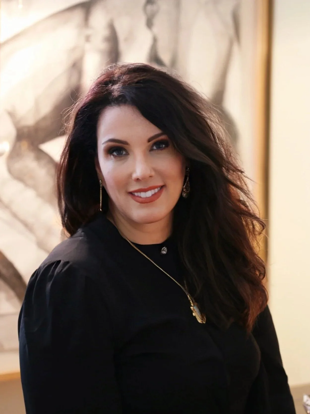 Portrait of Adrienne Durst licensed psychotherapist and Sacred Feminine psychology practitioner Montreal