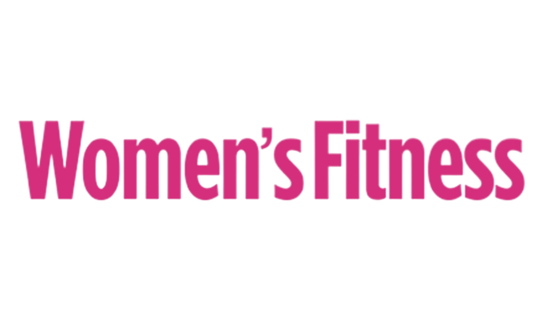 Women’s Fitness magazine logo in pink text – representing features on women’s health, strength, and wellbeing.