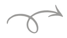 A black arrow pointing to the right with a curved tail and a pointed tip.