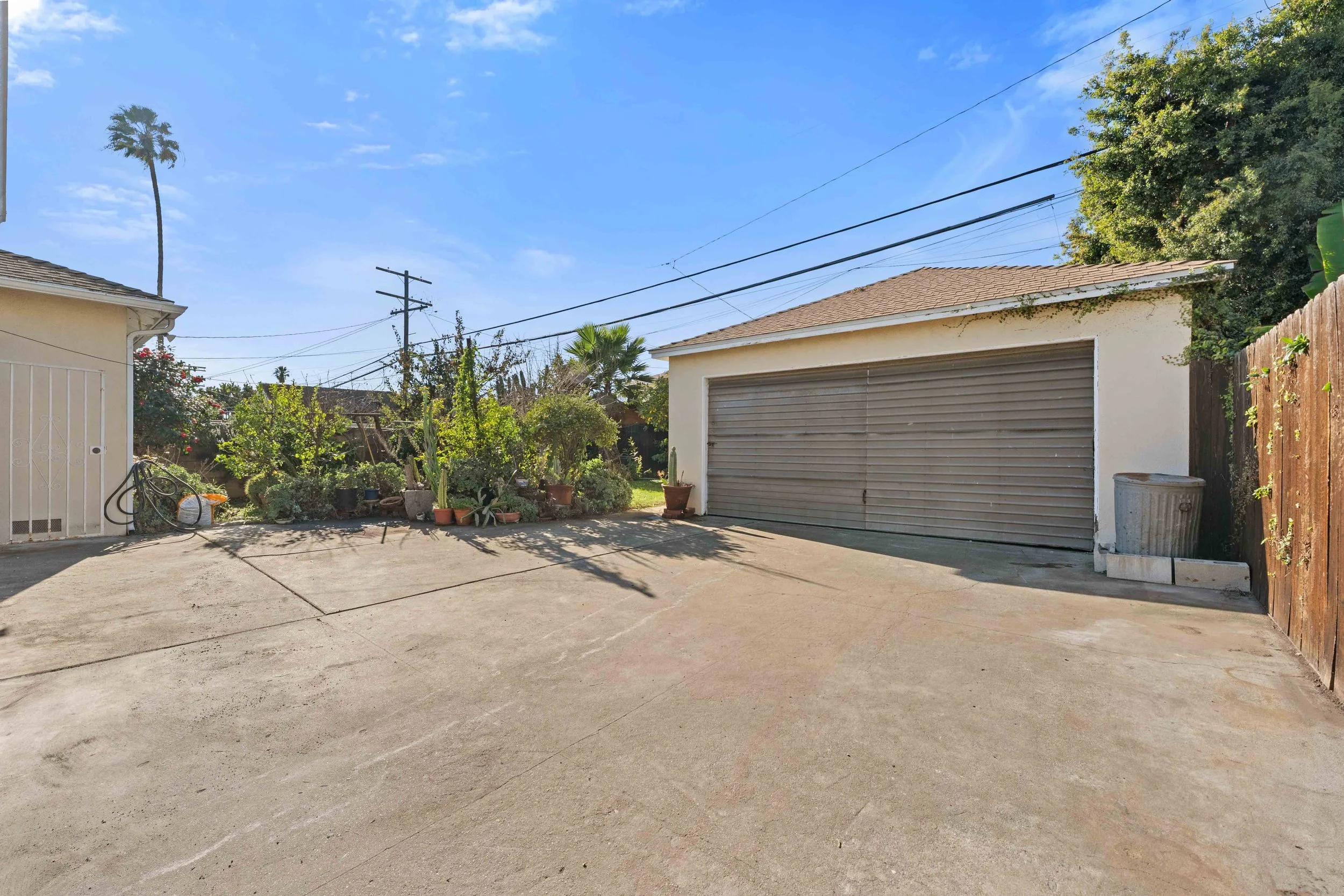 View of 2-Car Garage
