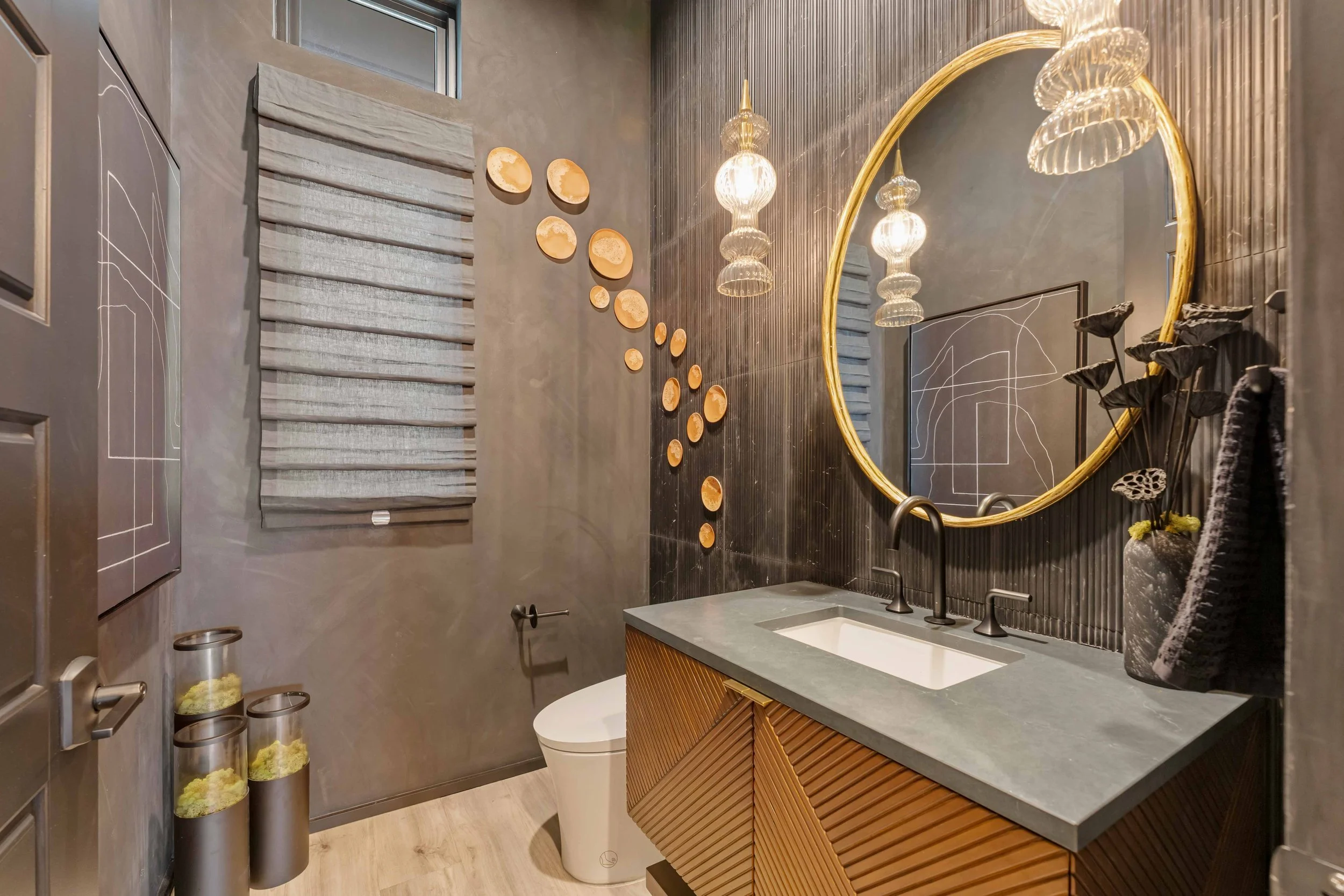 Custom Designed Powder Room