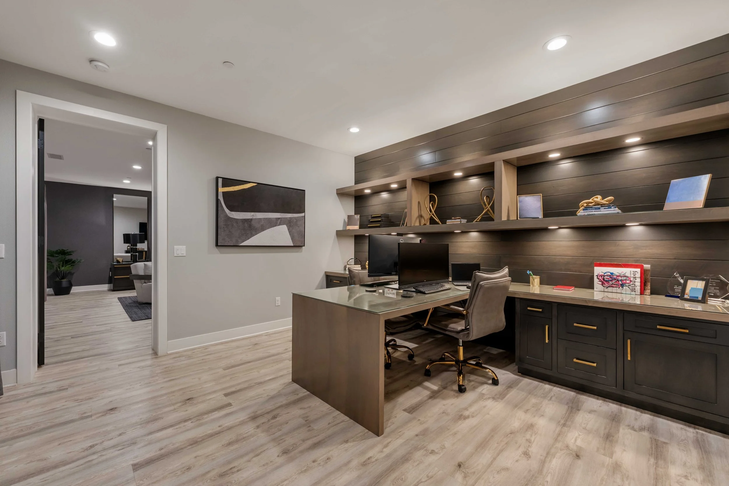 Office Adjacent to Primary Suite