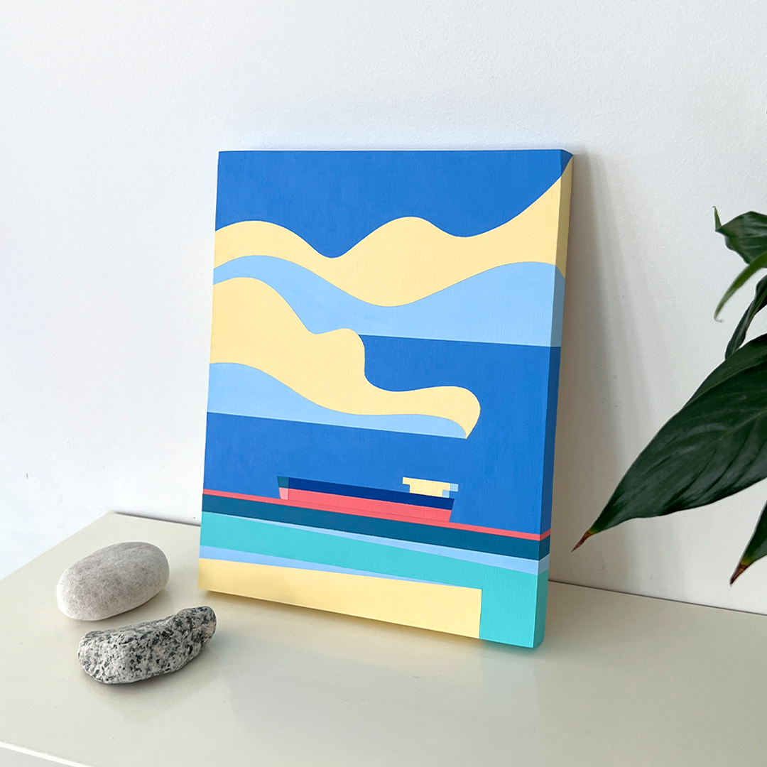 Painting_Tanker Evening_3.png