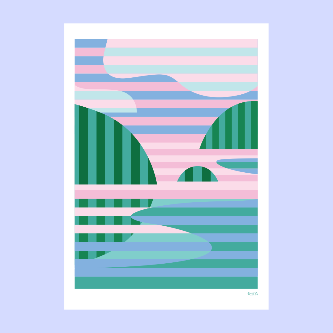 Stripe 2 Print (Large)